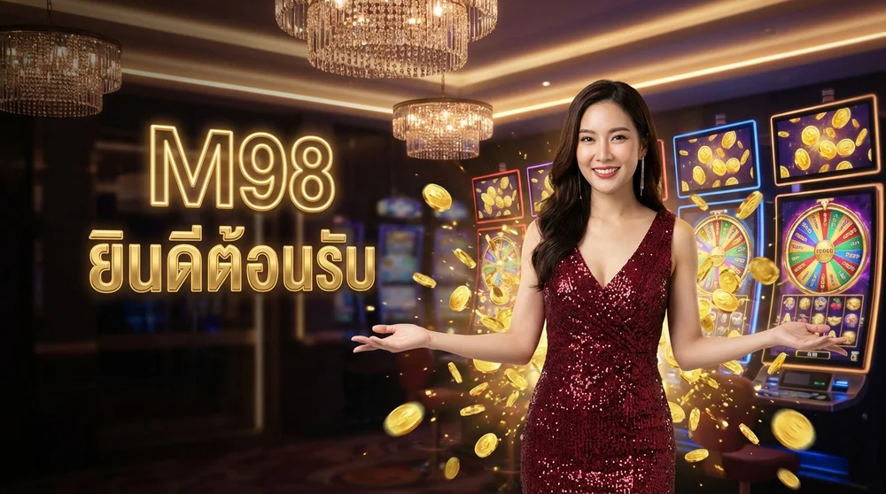แบนเนอร์หลัก M98 คาสิโนออนไลน์ครบวงจร สล็อตเว็บตรง